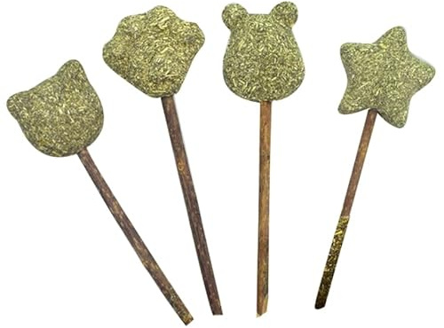 POPETPOP Katzenminze Lutscher 4Er Set – Natürlicher Katzensnack Für Appetitsteigerung Und Verdauungsförderung – Kompakter Katzenminze Ball Für Spielspaß Und Aktive Katzenzunge