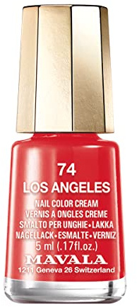 Mavala - Vernis à Ongles Mini Color - Application Précise et Aisée - Longue Tenue - Séchage Rapide - Brillance Durable - Formule Végane - Crème - 74 Los Angeles