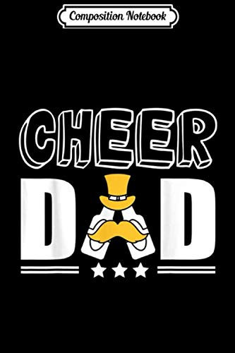 Composition Notebook: Funny Cheer Dad Gift Cheerleading Fathers Day Beer Drinking Journal/Notebook Blank Lined Ruled 6x9 100 Pages
