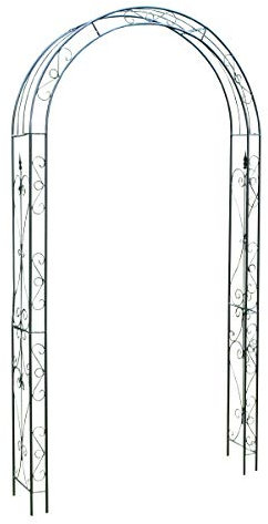 Selections Tivoli Ornate Decorative Metal Garden Arch French Style