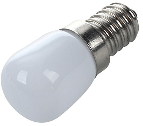 Aflytep 1.5W E14 2835 SMD Fridge Freezer LED Light Mini Pygmy Lamp 220V Color:Warm White Pack:1Pcs