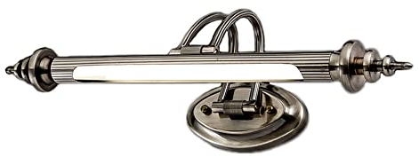 Quevia-Eletro Modern LED Spiegelleuchte Bad-Spiegellampe 11W Badleuchte Schmink Retro Beschlagfrei Schminklicht für Spiegel Arbeitszimmer Wandbild 70CM,Kaltes Licht
