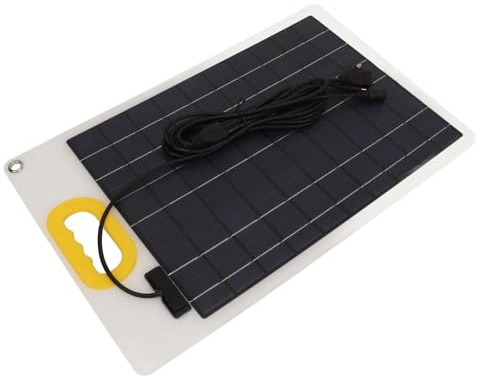 100 Watt Solarpanel, DC12V 24V 5A Schnellladung Professionell Effizient 100-W-Solarpanel-Ladegerät mit Multifunktionaler Schnittstelle, Energieeinsparung Laderegler für