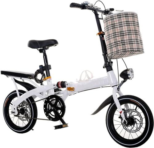 ZHANGshouf 20 Zoll Aluminium-Faltrad, Herren-Damen-Faltrad, faltbares Citybike mit Kettenschaltung, Aluminiumrahmen