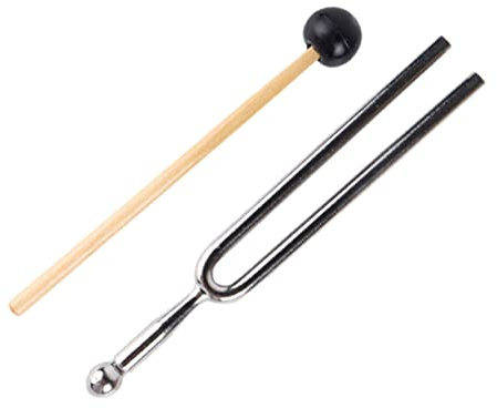 WESIEVYA 440hz Edelstahl Stimmgabel a Standard Tuner Für Violine Cello Instrument Stimmen Präzise Klangabstimmung Für Musiker Und Musiklehrer