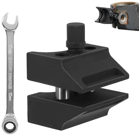 Strut Spreader Tool, Car Suspensions Strut Split Hub Knuckle Spreader with Wrench, Installation Disassemble Tools Double Ended Steering Suspension Strut Split Spreader