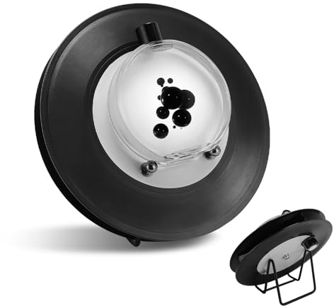Tanzendes Ferrofluid mit Musikrhythmus, Ferrofluid-Musikvisualisierer, Desktop-Dekor-Ferrofluid-Lautsprecher Music Mate mit 12 Farbigen Stiften