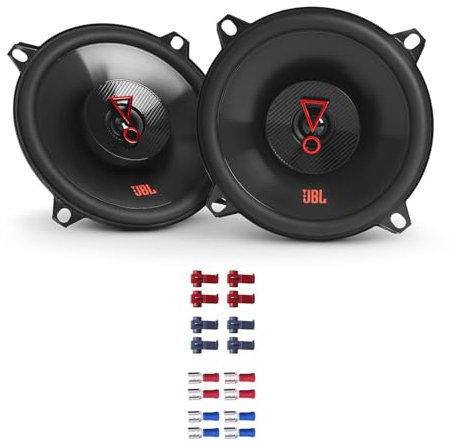 JBL Stage3 527F Auto Lautsprecher Boxen 400 Watt 13 cm 2 Wege Koax passend für Porsche 911 1973-1989 Türen Front