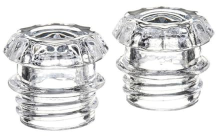 Sxmrmnx 2pcs Percolator Glass Top Replacement,Percolator Coffee Pot Top Replacement Glass Knob Top Coffee Pot Filters Top