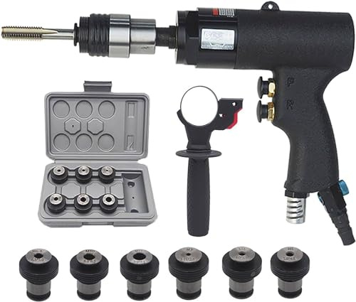 M3-M12 Pistolet de taraudage pneumatique, taraudeuse à main, taraudeuse pneumatique, accessoires pour tarauder l'acier, le fer, le cuivre, l'aluminium, le plastique