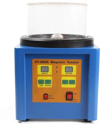 KT-280A Lucidatrice for gioielli con lucidatrice magnetica, display digitale e timer Strumenti fai da te
