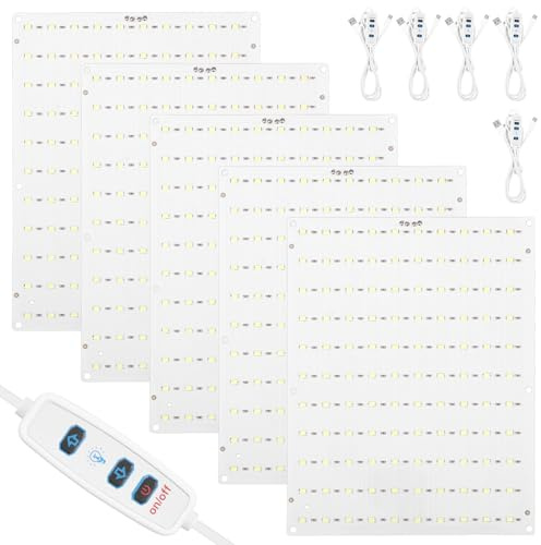 Lot de 5 cartes de rétroéclairage LED lithophane compatibles avec les impressions CMJN avec port USB C, pour imprimante 3D A1/A1/P1P/P1S/X1C/X1E AMS, art photographique en relief