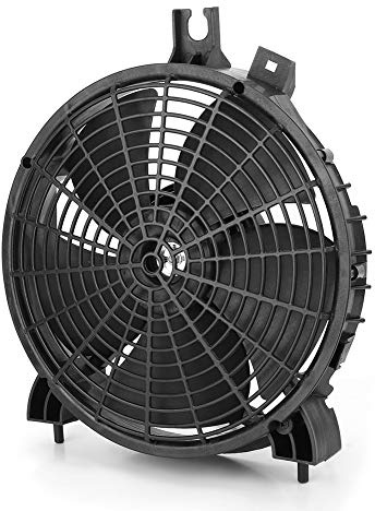 OVAQUIXI Ventola Elettrica del Condensatore per Aria Condizionata, Materiale ABS, Adatta per L200 e Pajero, Prestazioni Affidabili per un Raffreddamento Efficiente
