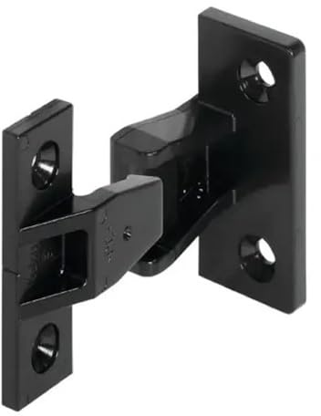 Hafele Keku Ensemble de raccords à emboîter – Connecteurs de support pour faux panneaux avant, tiroirs d'armoire, meubles (vis non incluses)