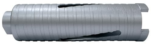 Mexco DCX90 Slotted Dry Core Drill, High-Performance Diamond Core for Drilling Masonry Materials - 52mm
