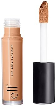 e.l.f. 16HR Camo Concealer, Volle Deckkraft, Hochpigmentierter Concealer mit mattem Finish, faltenfrei, Vegan & Tierversuchsfrei, Medium Beige