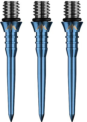 Mission Darts Titan Pro | gerillte Titan-Dartspitze, Umwandlungspunkt