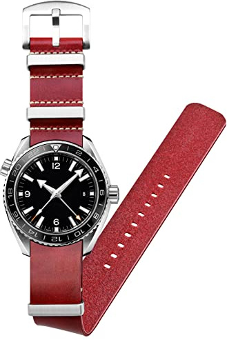 Kai Tian Einteilig Kalbs Strap Uhrenarmband Leder 18mm 20mm 22mm 24mm Soft Armband Uhr Edelstahl Loop Schnalle Für Herren Frauen
