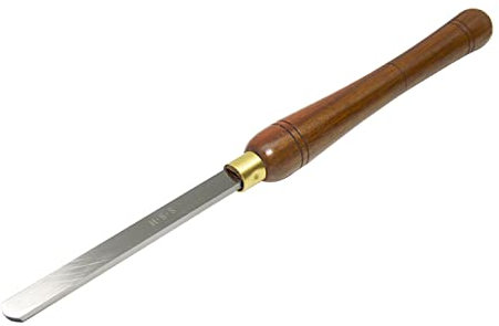 KEEBI Cincel de torneado HSS, raspador de Punta Redonda de 15mm, cincel de carpintería HSS, Herramienta de torneado de Madera, Accesorios for Curvas Interiores, carpintería (Insert Width(mm) : 15mm)