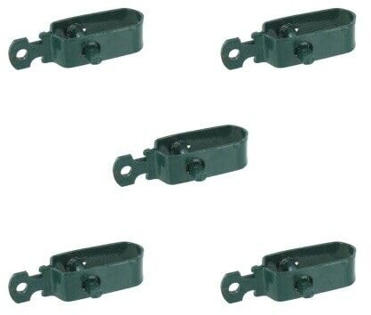 Garmix Drahtspanner Zaunspanner Zaundraht Spanner Seilspanner Sets in 2 Farben 3 Größen (Grün 95mm 5 Stück)