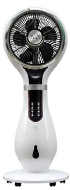 1PEZZO VENTILATORE CON NEBULIZZATORE 80 W 2,3 lt con telecomando