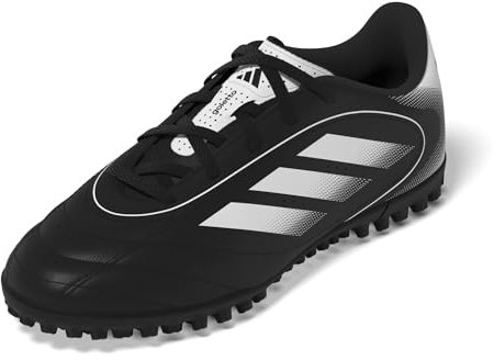 Adidas Unisex-Kids Goletto IX Turf Soccer, Black/White/Black, 2.5