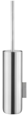 blomus WC-Bürste -MODO- | Farbe Edelstahl matt | mit Wandhalterung | Material: Edelstahl, Kunststoff, Silikon | Maße: 8,9 x 8,9 x 49 cm | Design: Nina Thöming