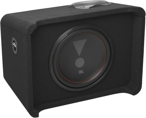 JBL Club 1200P Subwoofer Auto - Passive Bass Box 1200W Lautsprecher | Leistungsstarke 12 Zoll Gehäuse Bassbox mit Slipstream-Port-Technologie für tiefen Bass und klare Car HiFi Musikanlagen