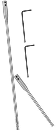 SEWOART 1 Satz Metall Bohrerverlängerungsstangen-set Mit Schnellwechseldesign Für Tischler-handwerkzeug Und Bohrerverlängerung