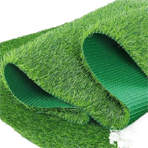 WJLYDM Gazon Artificiel Jardin Gazon synthétique Tapis pelouse Jardin décoration de Mariage Faux Gazon balcons intérieur Tapis Rouleau pour Balcon, Terrasse Ou Jardin(0.5mx1mx2cm)
