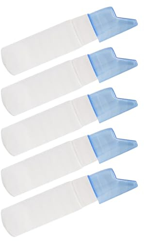 DONFAMDS Flaconi Spray Nasale Vuoti da 70ml 5 Pezzi in Abs Riutilizzabili di Perdite per Bag e Campeggio Design Raffinato