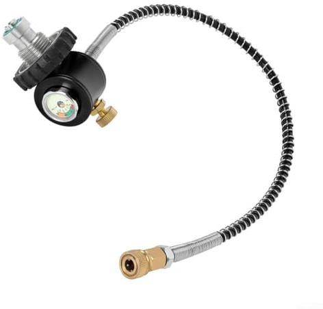 Calibro subacqueo con filettatura G5/8 e connettore AirFill ideale per la misurazione del serbatoio DIN