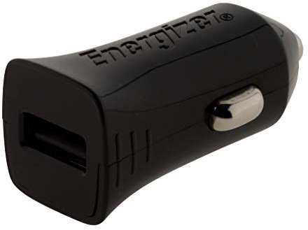 Energizer MOBILES AND ACCESSORIES DCA1ACMC3 - Chargeur voiture - 1 A - 1 USB - Câble Micro-USB inclus - Prise Allume Cigare - Charge et Synchronisation Rapide - Noir