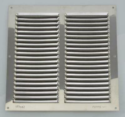 REJILLA C/MOSQUITERA ACERO INOX 20X20 CTM