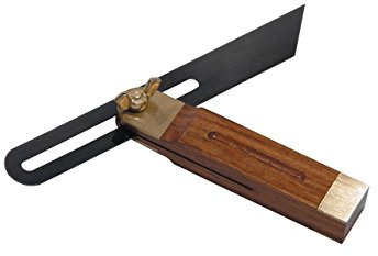 Quality Brass Inlay Adjustable 3 Sliding Bevel Wooden Handle Angle Finder Tool