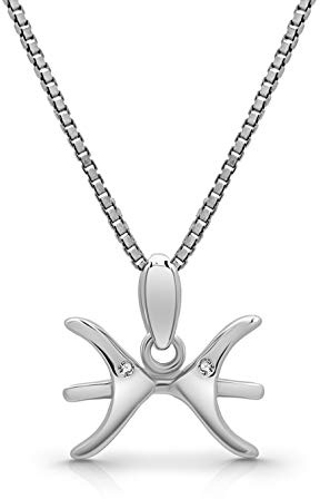 AMITSCHI® Sternzeichen-Kette aus 925 Sterling Silber - [verstellbare Sternzeichenkette für Damen] Perfekte Geschenkidee - Einzigartiges Sternzeichen Design - PREMIUM Qualität & 100% Schadstofffrei