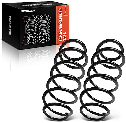 Frankberg 2x Muelles de chasis Muelles de suspensión Compatible con Clase A W169 A 150 A 160 CDi A 170 A 180 CDi A 200 CDi A 200 A 200 Turbo 2004-2012 Replace# RH6614