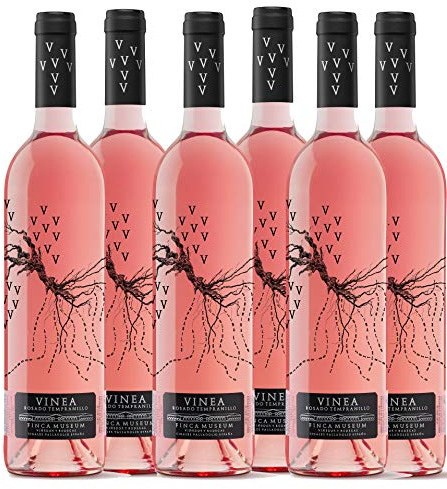 Museum Vinea Rosado, Variedad Tempranillo, Brillante y Luminoso, 6 x 750 ml