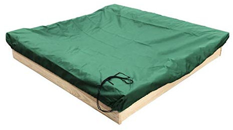 Sandkasten Abdeckplane Plane Sandkasten Abdeckung Plane Sandbox Abdeckung für Kinder Pool Sandkistenabdeckung Schutzhülle Sandkasten Regenschutz Staubdicht Oxford-Stoff