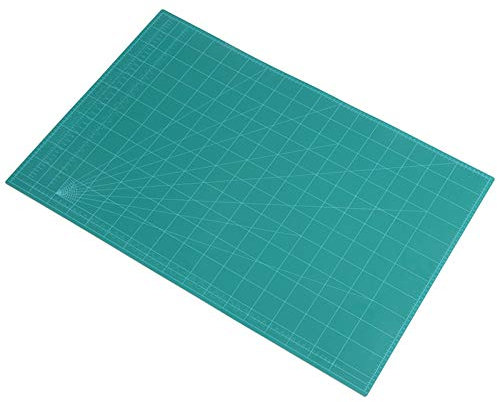 Langlebige PVC-Schneidematte, Selbstheilend, Handgefertigtes -Schreibgerät für Mehrere Zwecke, mit 5-lagigem Schnittunterlage-Board-Schutz, Grün, 23,6 X 35,4 Zoll