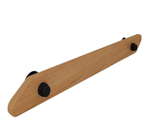 Barandillas de madera antideslizantes de 500 cm para escaleras interiores y exteriores, rieles de montaje en pared para el hogar, jardín, pasillo, loft, jardín de infantes, barandilla