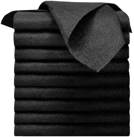 QUMIIRITY 10piezas Paño Limpieza Cocina Reutilizable Unidades Súper Absorbente Resistente Microfibra para Platos Utensilios Hogar
