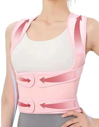 Abrasion du dos pratique pour améliorer les postures et soulager la douleur. Le support dorsal réglable pour une assise prolongée