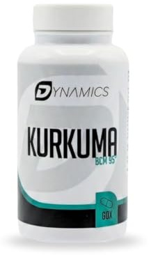 Kurkuma BCM-95® – Hochdosiert & vegan – 500mg Curcuma longa Extrakt pro Tagesdosis – ohne Zusatzstoffe – Laborgeprüft – 60 Kapseln – Dynamics Nutrition