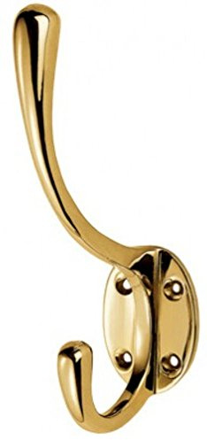 Carlisle Brass AA25 Hat & Coat Hook, Polished Brass | Victorian Hat & Coat Hook, Brass. Carlisle Brass AA25/BP AA25.
