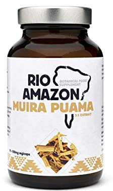 Rio Amazon Muira Puama 5:1 Extract 500mg 90 vcaps