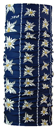 Kopfbedeckungen PAC Original Multifunktionstuch edelweiß blau