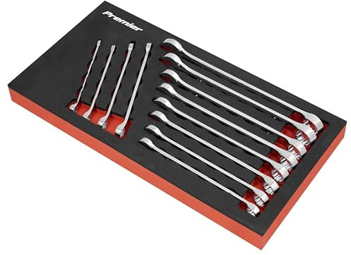 Sealey Ak63012 Combination Spanner Set 12Pc Metric