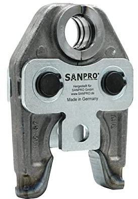 Sanpro Pressbacke/Presszange - TH - Profil, Größe TH 18 (Presszange Presskontur Kontur TH 16 20 32 26 THPRESS TH20 TH26 TH32 TH40 TH16 Verbundrohr pressen)