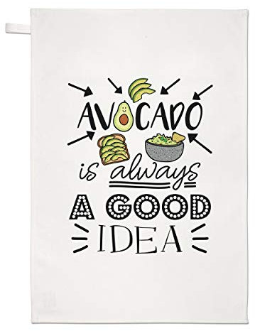 Avocado Ist Immer A Good Idee Geschirrtuch Spüllappen
